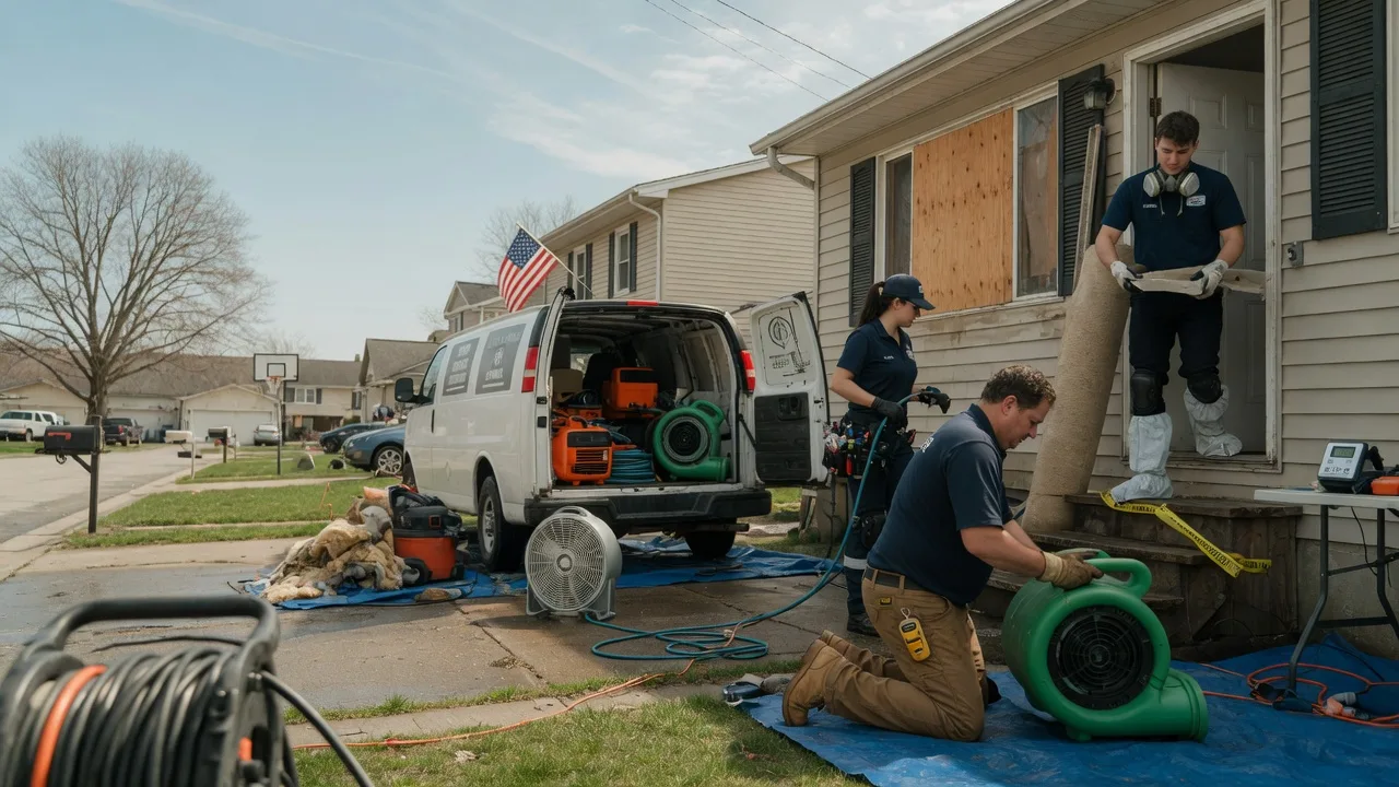 Water Damage Restoration in Grove City, OH near me